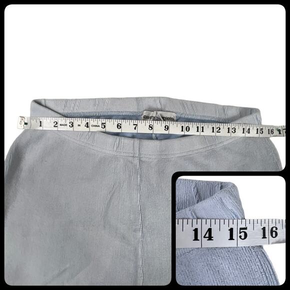 Cathy Daniels Soft Gray High Waist Pull On Corduroy Pants Size XL - Picture 9 of 12